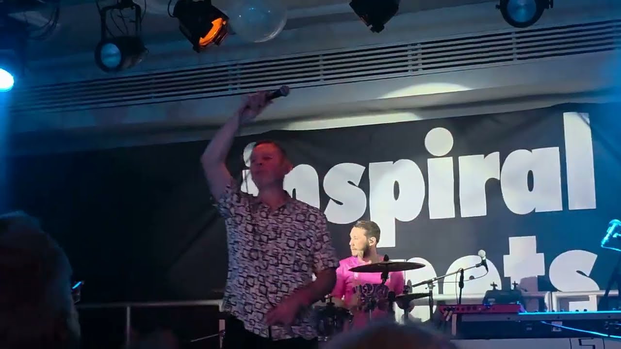 British Rock Band Inspiral Carpets Perform 