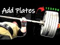 How to add plates to your bench press