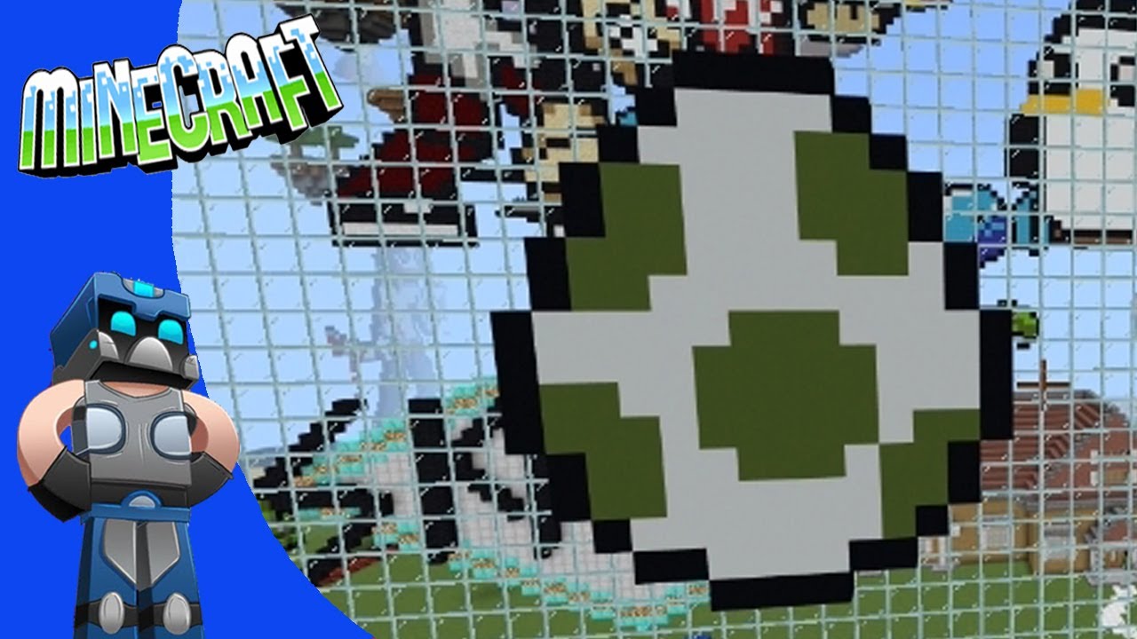 Como hacer un huevo yoshi pixel art en minecraft - YouTube
