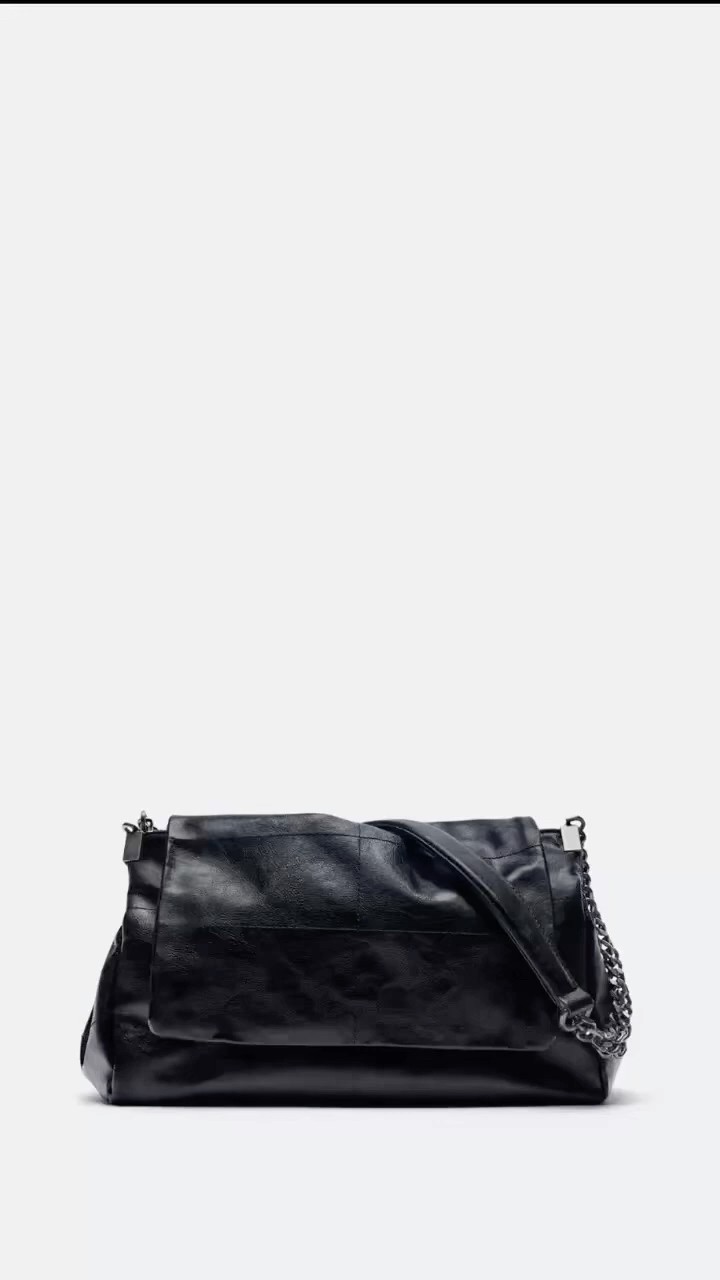 Bag Unboxing Tas Zara Rocker NWOT Zara Rocker Tote Bag In Black