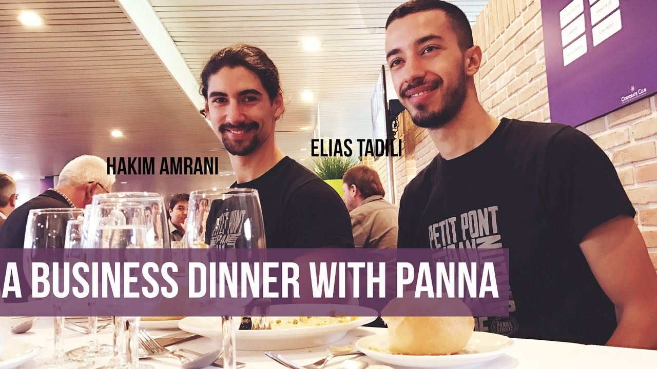 A business dinner with panna (no cotta) | Showcase by Elias Tadili