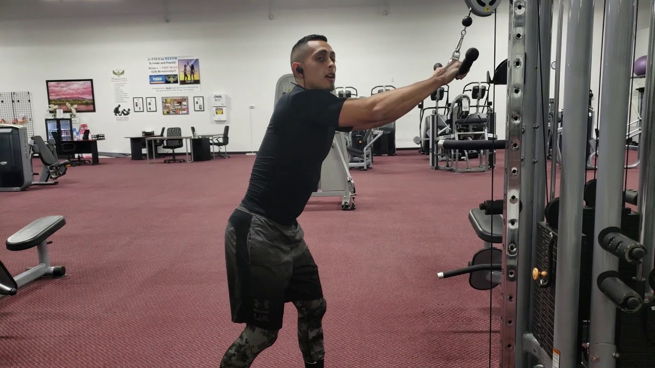 How to do Cable Pullovers for Massive and tone Lats and Back YouTube