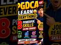 DAY 2 | What Will You Learn in PGDCA? 💻 | Complete Course Overview 🚀