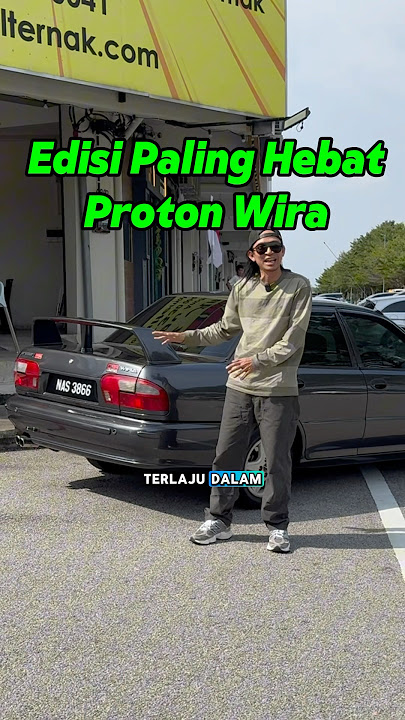 Proton Wira paling hebat! Wira Tiang Gol 1.8 C99 #protonwira #rally #limitededition #rare #racing