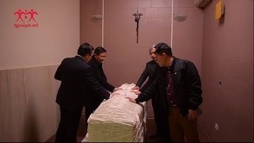 Tiễn đưa thi hài Đức TGM Phaolô Bùi Văn Đọc ra phi trường Fiumicino