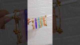 DIY easy bangle using waste plastic bottle |5 minutes craft #shorts #bangles #diy #handmade #viral