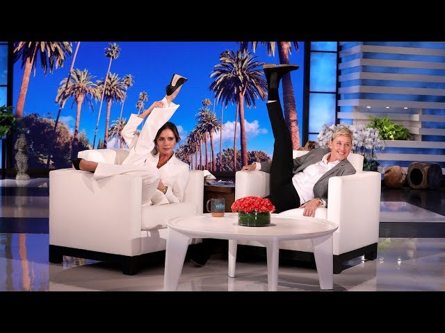 Victoria Beckham at Ellen's show