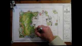 Landscape Design Color Rendering Watch as John Williams our Outdoor Living Specialist, color renders a design he is working on for a client in Twin Falls, Idaho.
