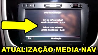 COMO ATUALIZAR A VERSÃO DO SISTEMA DO MEDIA NAV RENAULT