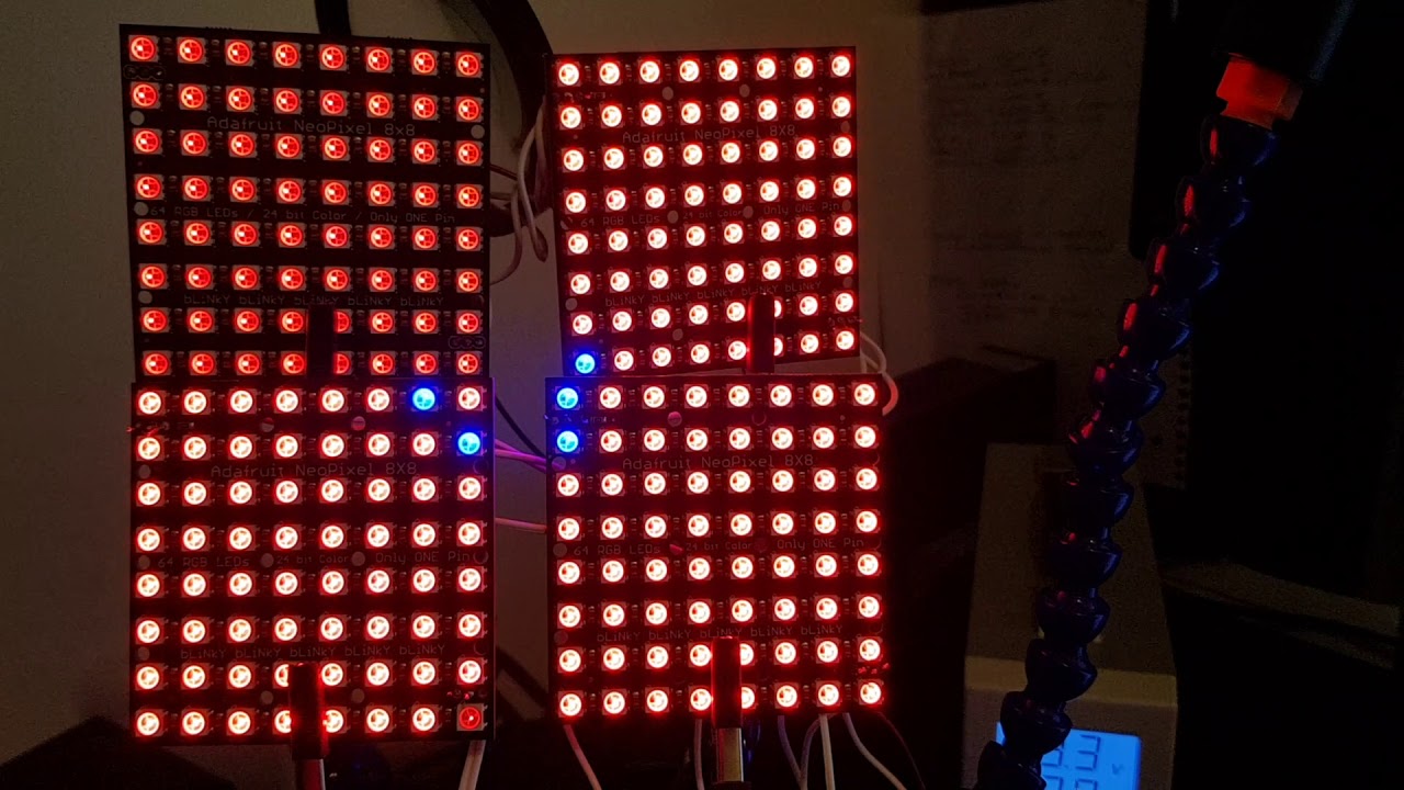 Game of Life NeoPixel Glider YouTube