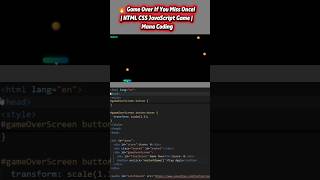 🔥 Game Over If You Miss Once! | HTML CSS JavaScript Game | Mana Coding