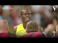 Dit is hoe Usain Bolt de snelste 100 meter ooit rende - de Volkskrant