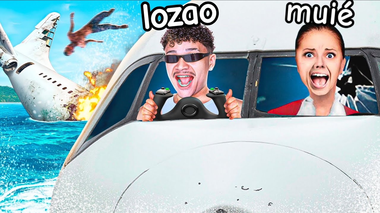 SOBREVIVENDO A UMA QUEDA DE AVIÃO COM MINHA NAMORADA 