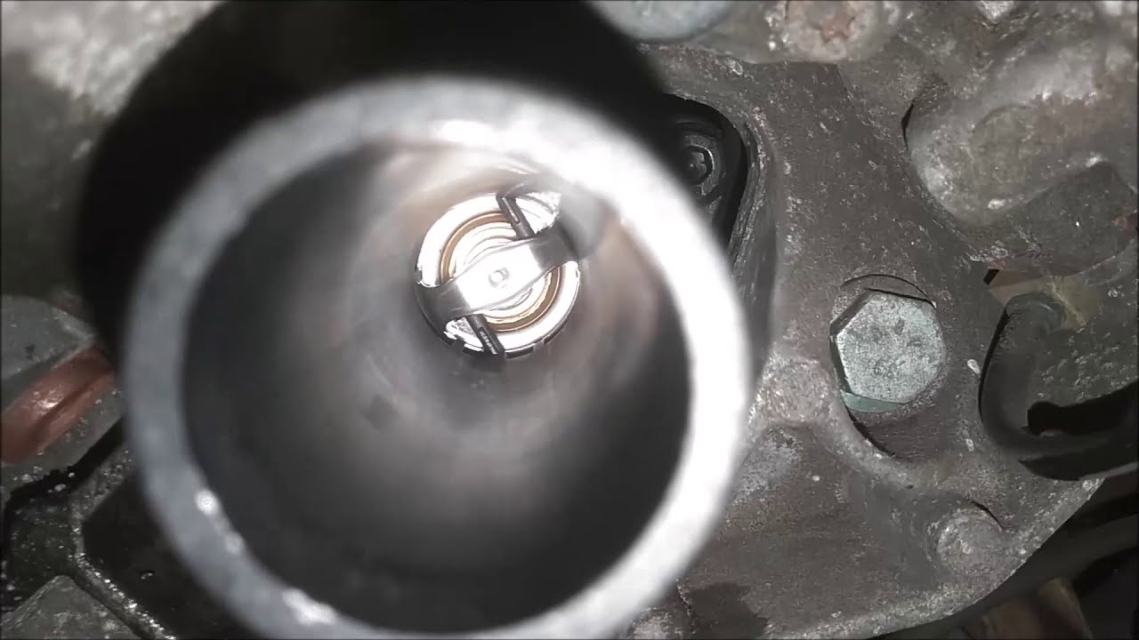 VW Golf mk4 TDI ALH thermostat removal and install - YouTube