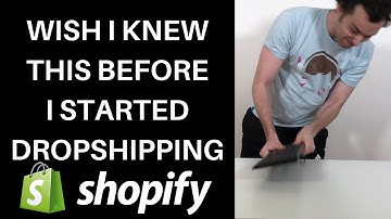 What I WISH I KNEW When I Started Shopify Dropshipping (Crucial Mistake!)