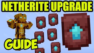 How to Get Netherite Upgrade Smithing Template in Minecraft