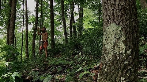 How to Make Primitive Atlatl - Spear Thrower