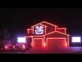 Riverside Halloween House Creative Lighting Displays  California October 22 2015