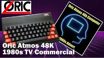 Oric Atmos Computer 48K - Advert 1984