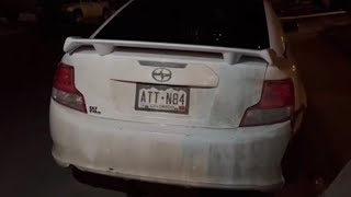 Spoiler installation on a 2013 Scion TC2