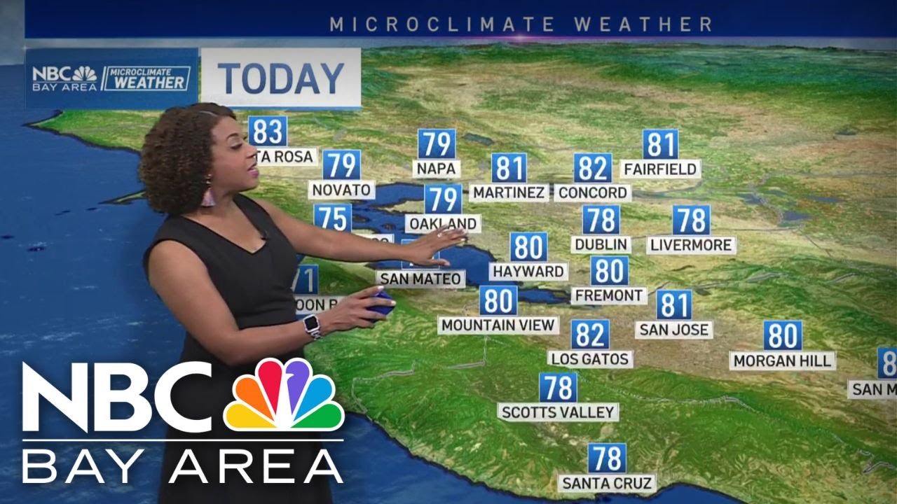 Bay Area forecast: Heating up today - YouTube