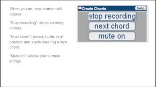 Adding Chords using the Toolbar