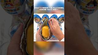 An Incredible Surprise Inside A Kinder Egg From The Playmobil Series.