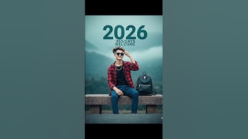 Happy New Year 2026 Ai Photo Editing | Gemini Ai Photo Editing 2026 #picsart #edit #ai #tutorial