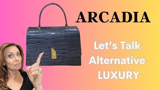 Reviewing the the Arcadia handbag! Italian Luxury worth buying.
