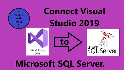 Connect Visual Studio 2019 ASP.NET website to MS-SQL Server Database with editing web.config file.