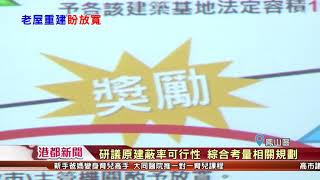 1070420【港都新聞】 老屋重建空間縮減 議員盼放寬建蔽率