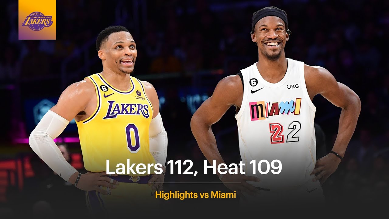 Miami Heat vs Los Angeles Lakers Jan 4, 2023 Box Scores