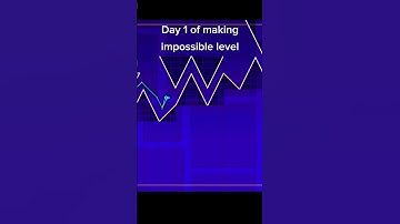 Day 1 of making an impossible level #fyp #viralvideo #gd #level
