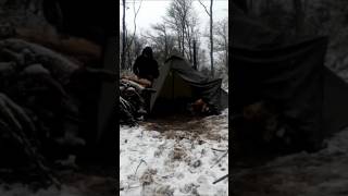 Kar kampı serisine devam #kamp #camping