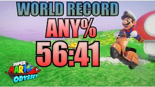 Any% in 01:00:33 by osum - Super Mario Odyssey - Speedrun