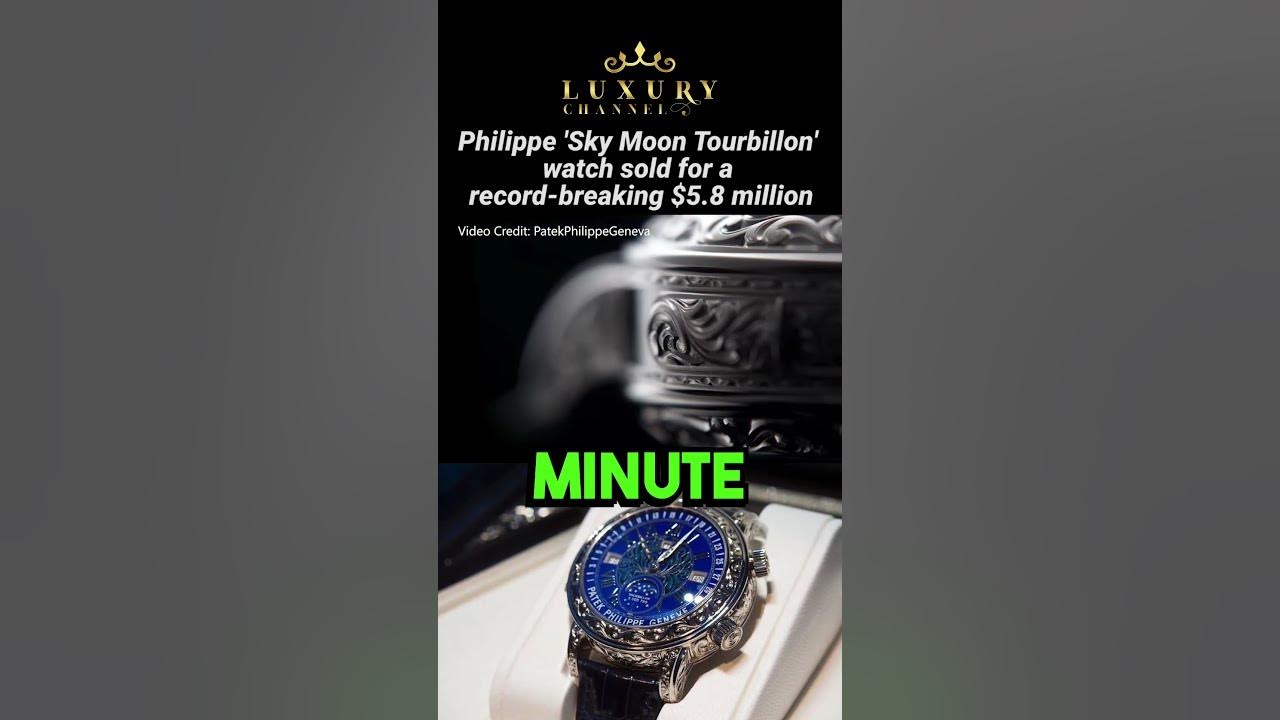 This Patek Philippe Sky Moon Tourbillon Is The Most Expensive