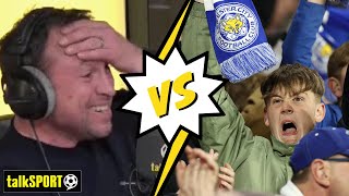 "WE'RE PREMIER LEAGUE, WE'RE ELITE!" 😲 This Leicester fan says her club is TOO GOOD to be relegated!