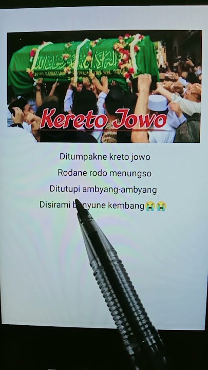 Lirik Lagu Kereto Jowo/Kelayung Layung Cover By Masdddho Ft Lindasulini😭😭