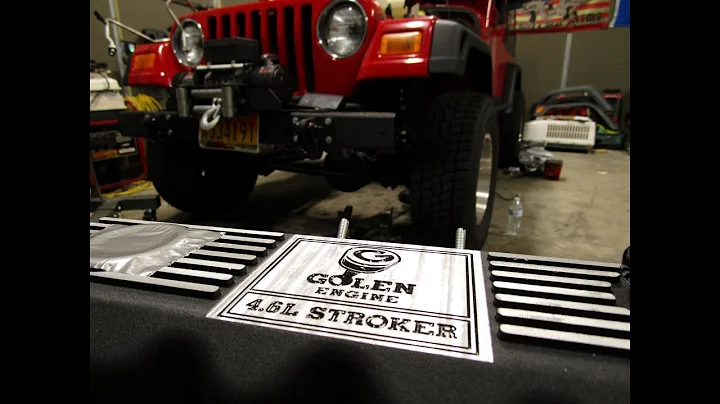 Jeep TJ Golen 4.6 stroker engine UPDATE