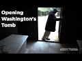 Opening george washingtons tomb