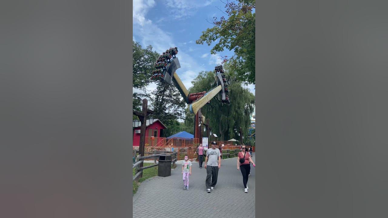 Lumberjack Ride Part 1 Canada's Wonderland shorts YouTube