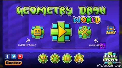 Geometry Dash World Gameplay - Part 1