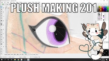 Plush Making 201: Designing Eye Embroidery in Embird
