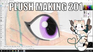 Celebrity Plush Making 201: Designing Eye Embroidery in Embird Profile
