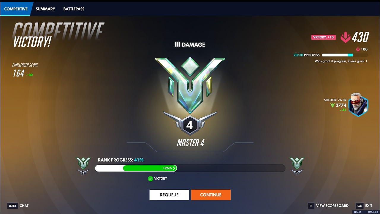 soldier: 76 progression #1 | P2 - M4 in 2 weeks