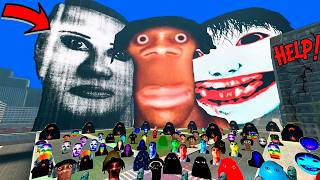 Big Nightmare Yoshie Family &amp; Nightmare Furious Aughhh and Obunga in Garry's Mod #3