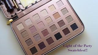 Tarte Light of the Party Swatchfest!!