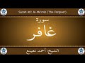 القرآن الكريم بصوت احمد نعينع سورة غافر 
