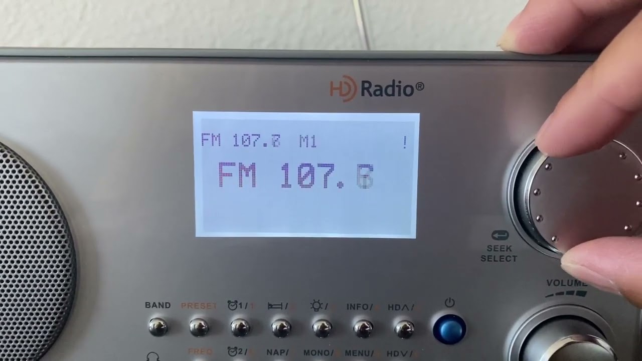 Sangean HDR-18 HD Radio Receiver - WMGF Magic 107.7