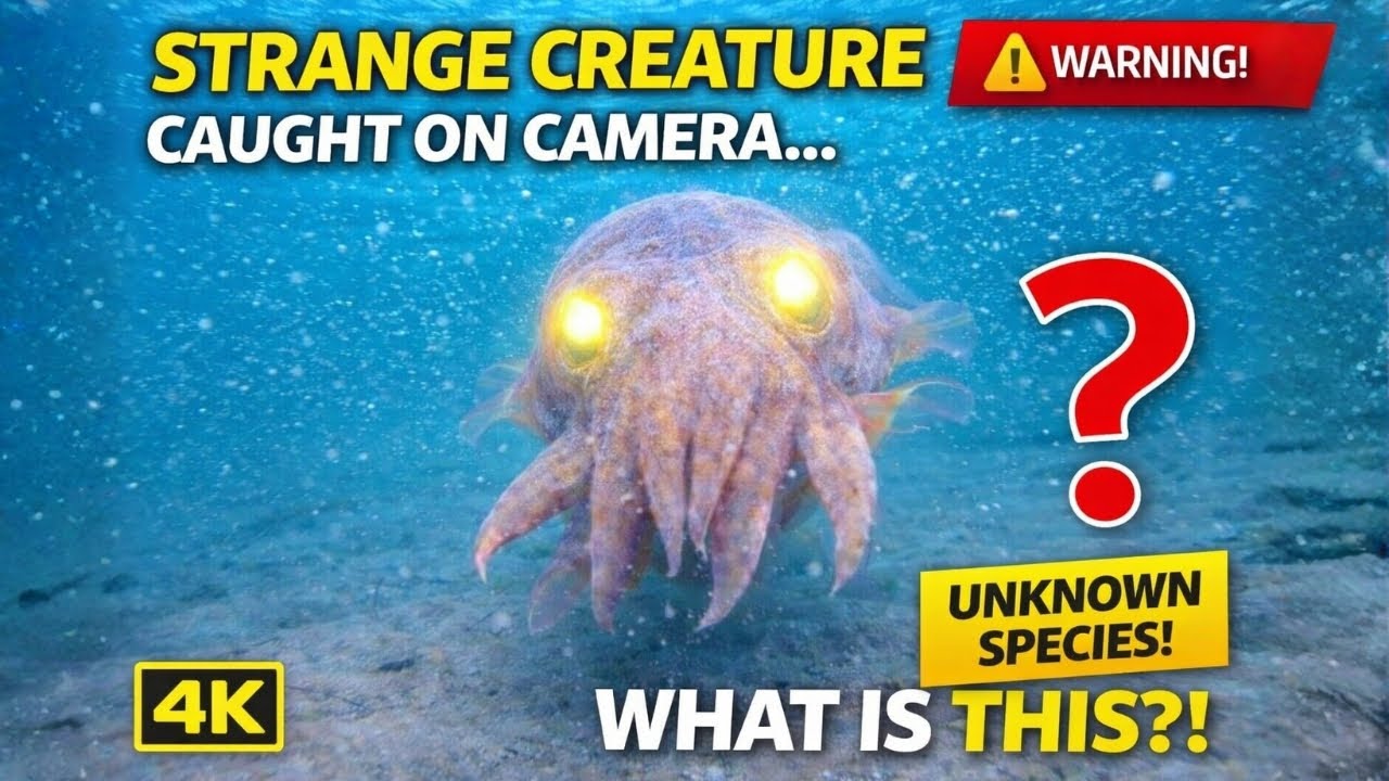 Strange Sea Creature Caught on Camera | Ocean Life Live